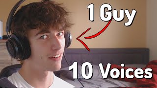 1 Guy 10 Voices [upl. by Denice721]