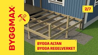 Bygga altan del 2 bygga regelverket [upl. by Ocsic39]