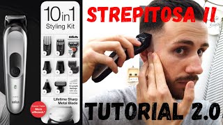 INFALLIBILE Come tagliarsi i capelli DA SOLI 20 Barber Tutorial Dettagliato con Braun MGK7220 [upl. by Ellesor]