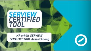 SERVIEW CertifiedTool Auszeichnung für HP [upl. by Vish558]