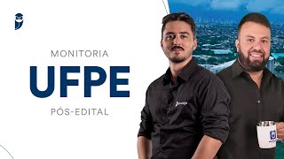 Monitoria UFPE Plano de Estudos para o pósedital e dicas para cumprir a Trilha Estratégica [upl. by Elia]