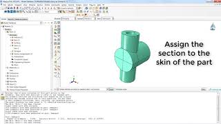 How to use skins surface elements in SIMULIA Abaqus [upl. by Elga584]