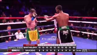 Rances Barthelemy vs David Saucedo full fight 04022015 [upl. by Abert]