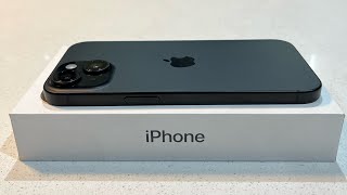 Black iPhone 15 Unboxing amp First Impressions [upl. by Buskirk]