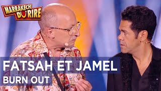 Fatsah et Jamel Debbouze  Burn Out  Marrakech du Rire 2022 [upl. by Mitzl121]