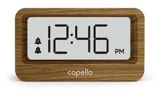 ⏰📱🔋Battery amp SetupCapello Windows Clock with USB ChargerModel CA30 [upl. by Mccoy]