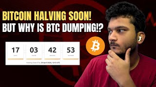 🚨 Bitcoin dumps before the halving  BUT WHY  Crypto market UPDATE [upl. by Iphlgenia]