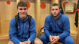 Zane Trace’s Xzander Ream and Nalin Robinson discuss win over Unioto [upl. by Loferski]