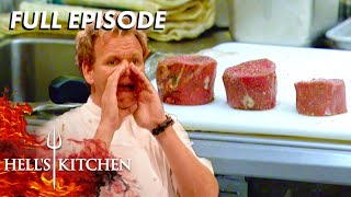 Hells Kitchen Season 4  Ep 8  Chef Cuts Off Fingertip But Still Cooks  Full Episode [upl. by Notniuq]