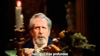 El barril de amontillado Edgar Allan Poe por Vincent Price  Sub Español [upl. by Alekahs]