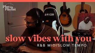 Slow RampB Mix  Slow Vibes with You  Play this Playlist Ep 10 [upl. by Annanhoj920]