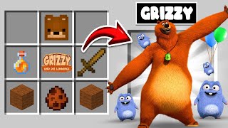 MINECRAFT aber ich CRAFTE GRIZZY und die LEMMINGE😱 MINECRAFT [upl. by Gennifer136]