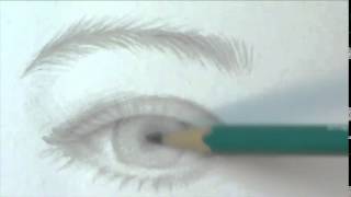 How to Draw Hyper Realistic Eyes  Step by Step [upl. by Malkah]