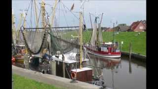 Greetsiel Nordsee The picturesque fishing village on the North Sea [upl. by Anatlus]