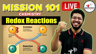 Mission 101 Batch I Chemistry for NEET 2022 I Chinmay Sir I Redox reactions I Lecture  9 [upl. by Keller]