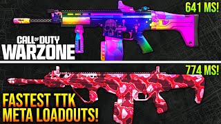 WARZONE Top 5 BEST TTK META LOADOUTS After Update WARZONE Fastest TTK Weapons [upl. by Felicio911]