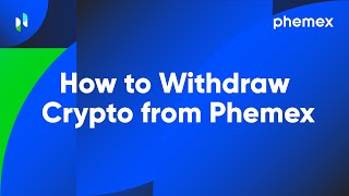 How to Withdraw Crypto from Phemex to another Crypto Wallet [upl. by Blanka]