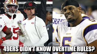 The 49ers Didnt Know the Overtime Rules 🤔🤔🤔 [upl. by Lydnek]