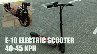 Affordable E10 Electric Scooter 48VOLTS500WATTS BRUSHLESS MOTOR [upl. by Hanako352]