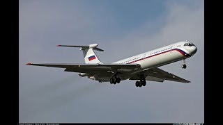 Ilyushin il62M il86 [upl. by Debee]