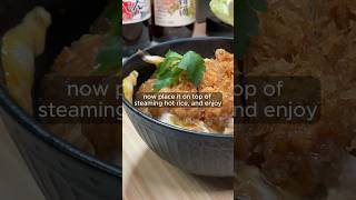 How I make katsudon with simple ingredients [upl. by Winstonn]