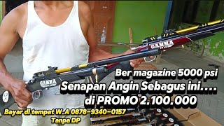 Promo GAMMA style 5000 psi 2 fungsi Magazine dan singgle shot [upl. by Alon894]