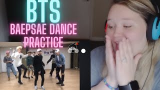 FIRST Reaction at BTS  BAEPSAE Dance Practice 🤣❤️ [upl. by Anecusa]