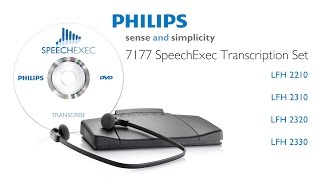 Unpacking Philips 7177 SpeechExec Transcription Set [upl. by Nadean485]