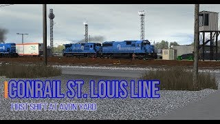 Railfanning Avon Yard in Trainz a New Era [upl. by Lupe576]