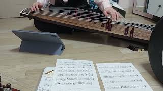 Ponyo on the Cliff Theme gayageum drummer [upl. by Bough]