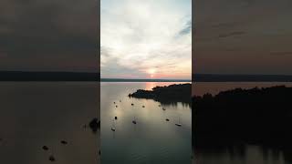 Ammersee Sunset 🌅 ammersee sunset shorts dji [upl. by Reniti28]