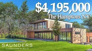 Inside a 42 Million East Hampton New York Home  Premium New Construction  Home Tour [upl. by Bbor]