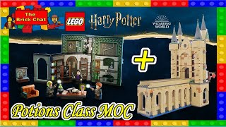 LEGO Harry Potter Potions classroom MOC [upl. by Nailimixam71]