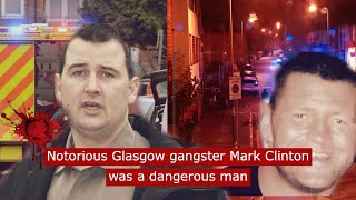 Notorious glasgow gangster Mark Clinton was a dangerous man crime fyp [upl. by Jervis]