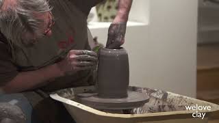 Masterclass  Phil Rogers  Throwing a Flattened Vase  Teaser [upl. by Latashia]