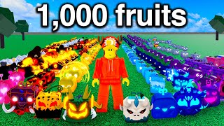 Rolling 1000 Blox Fruits To Get Every Mythical [upl. by Assennev]