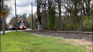 Housatonic NX13 with 2627 leading Northbound to Pittsfield mass [upl. by Gilliette]