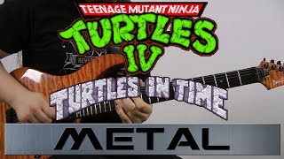 Turtles in Time  Sewer Surfin Metal [upl. by Annecorinne]