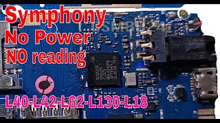 Symphony No Power  NO reading L40L42L62L130L18 Dead Problem solution [upl. by Rukna]