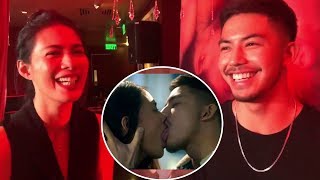 Angel Aquino on kissing Tony Labrusca Ang sarap sarap [upl. by Ahseyd662]