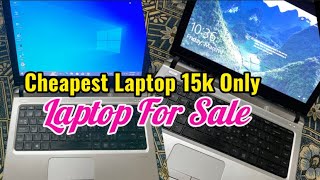 Cheapest Laptop 15k  Laptop For Sale  Computer Videos  Core i5 6th Generation [upl. by Lynna]