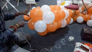 World best balloon decoration balloon arch in chennai tamil [upl. by Arraet]