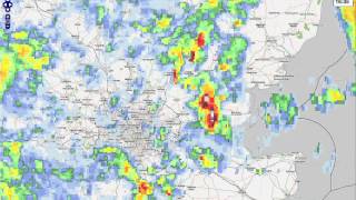 Halstead Thunderstorm Netweather Radar [upl. by Ellerahc701]