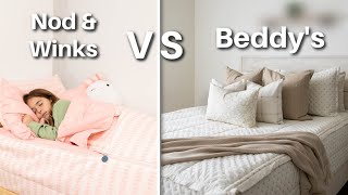 Viral Zipper Bedding  Beddys Vs Nod and Winks [upl. by Ezara274]