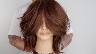 HOW TO CUT SQUARE LAYERS HAIRCUT TUTORIAL [upl. by Orbadiah133]