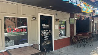 Eating at El Zocalo Mexican Restaurant in Sanford Florida  Florida Restaurant Review [upl. by Aruasi907]