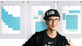 How To Draw And Use Fibonacci Grid In Your Design Layout [upl. by Justen595]