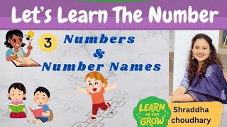 Numbers and Number Names numberandnumeration rolischool numbernames1to20 comparingnumbers [upl. by Kendrah678]