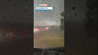 Tennessee Couple Captures Terrifying Tornado Lord Please Spare Us severeweather [upl. by Ellehsram]