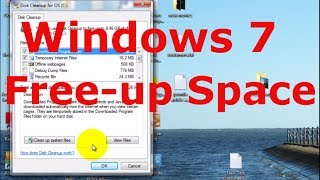 Free up wasted disk space from Windows Update  WINSXS folder   Windows 7 Tutorial [upl. by Annahael]